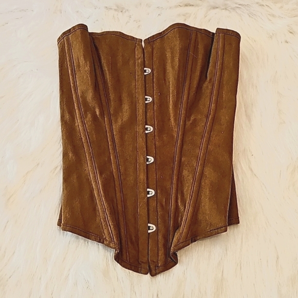 Other - Suede fashion corset